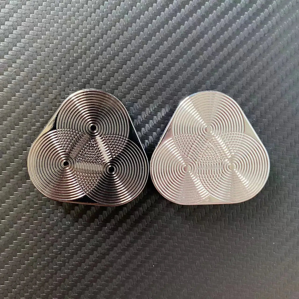 Triangle Magnetic Fidget Slider for Adults EDC Metal Fidget Toy Hand