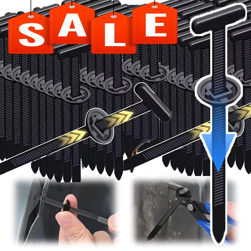 Universal Self-Locking Nylon Cable Tie Buckle Self-Locking Zip Ties