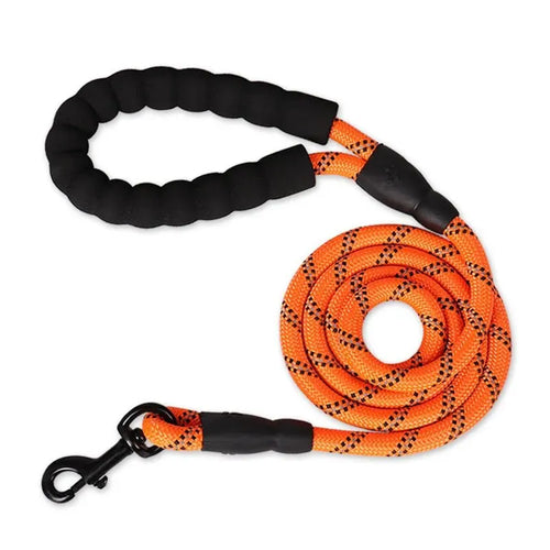 Reflective Dog Leash With Comfortable Padded Handle - Double Heavy