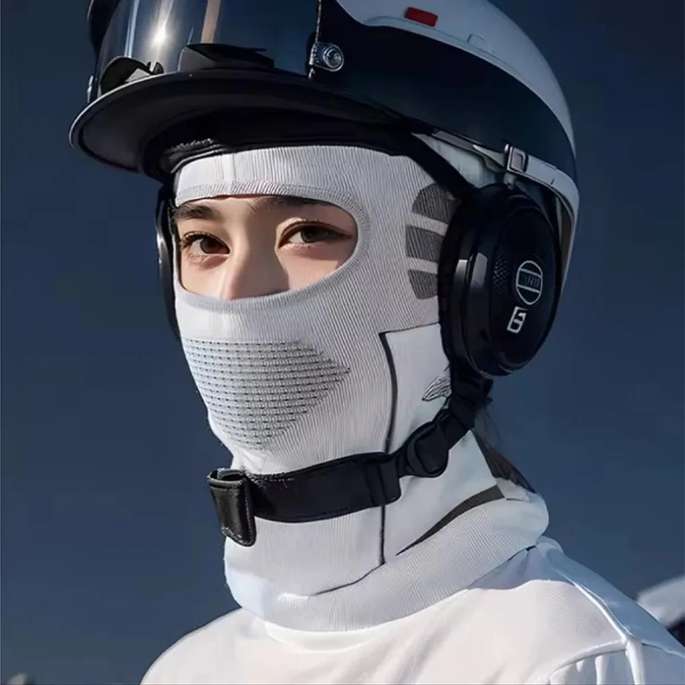 Men Women Cold-Proof Thermal Scarf Winter Ski Hat Balaclava Full Face