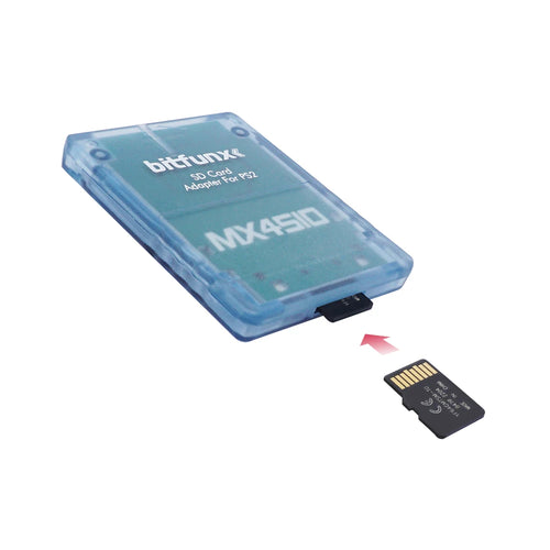 Bitfunx MX4SIO SIO2SD SD/TF Card Adapter Game Reader for PS2