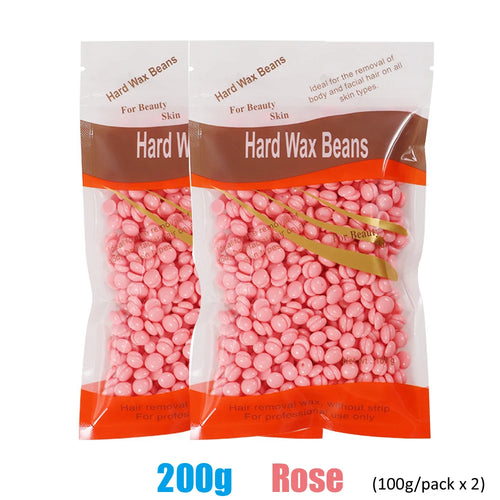 500g/200g/50g Hard Wax Beans for Hair Removal Body European Brazilian