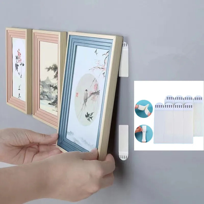 Punch-free Frame Tape Strips Assorted Mounting Self Adhesive Picture