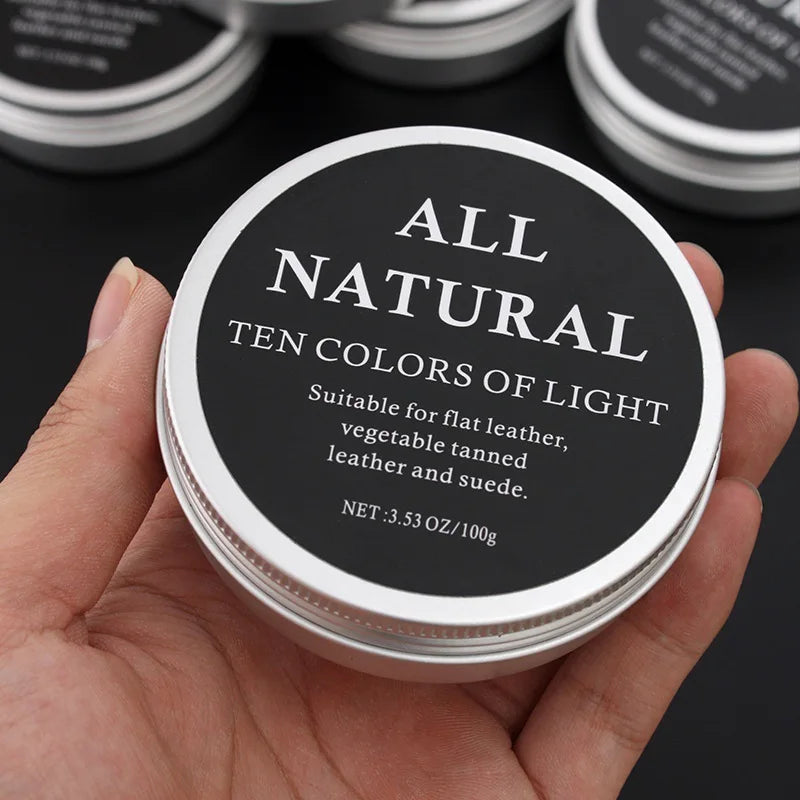 30ml/100ml Mink Oil Cream For Leather Shoes Bags Leather Care Cream