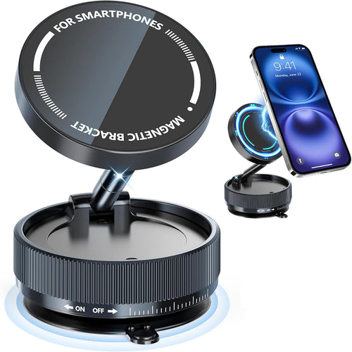 Super Strong N52 Magnetic Phone Holder, Upgraded ABS, 360° Rotatable