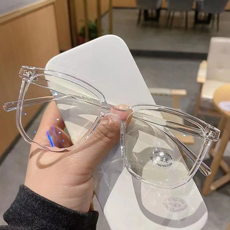 Anti-blue Light Glasses for Women with Regular Eyeglass Frame Finished