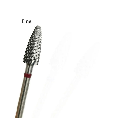 HYTOOS Cone Shape Nail Drill Bit Carbide Milling Cutter For Manicure