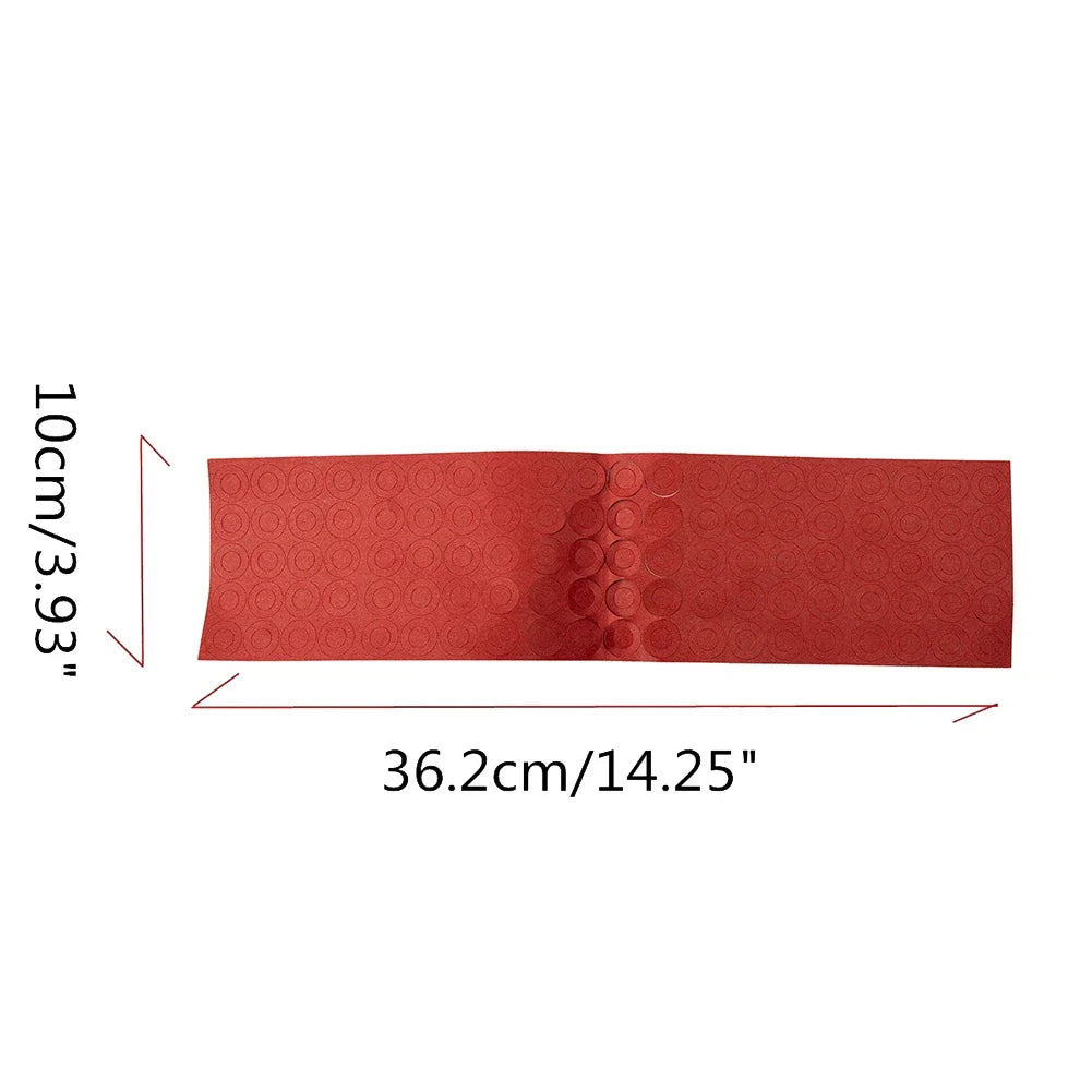 200pcs Battery Insulator Insulation Ring Adhesive Cardboard Paper