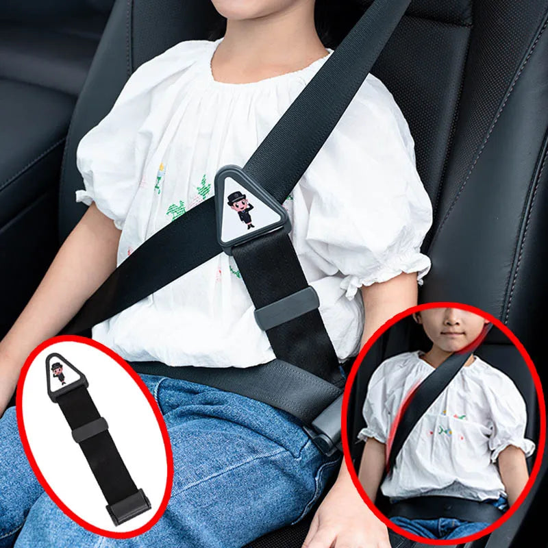 Car Child Safety Belt, Prevents Movement, Adjustable Fastener, Safe