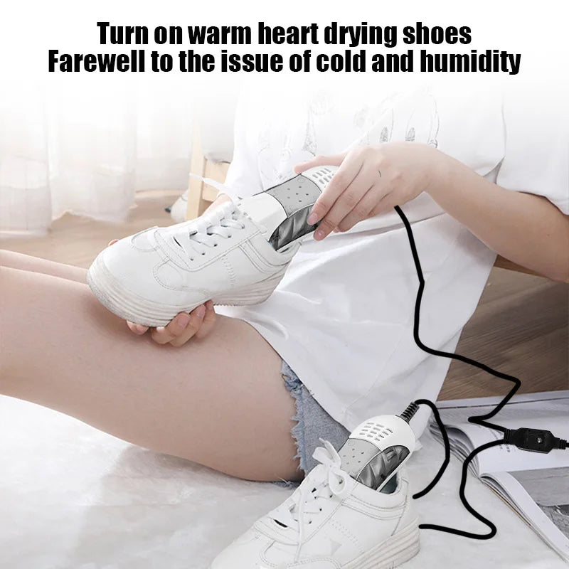 Boots Electric Shoes Dryer Deodorizer with Heat Dehumidifier Device