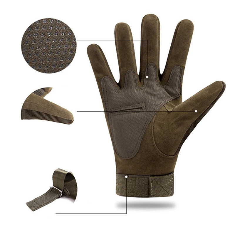 Outdoor sports locomotive military fans gloves outdoor tactical gloves