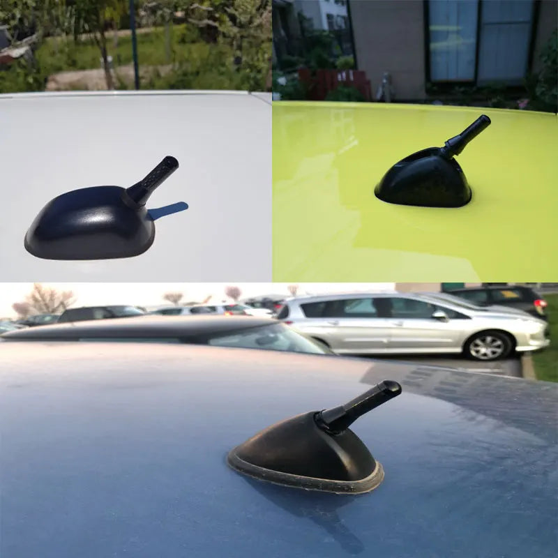 Brand New Carbon Fiber Screw Metal Short Stubby Mast Antenna Car