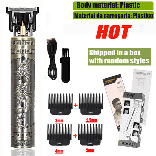 Vintage T9 Hair Clipper Beard Shaving Body Hair Trimmer Clippers