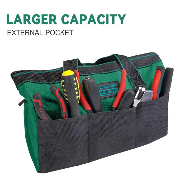 AIRAJ 13 Inch Tool Bag Electrician Multifunctional Strong Durable