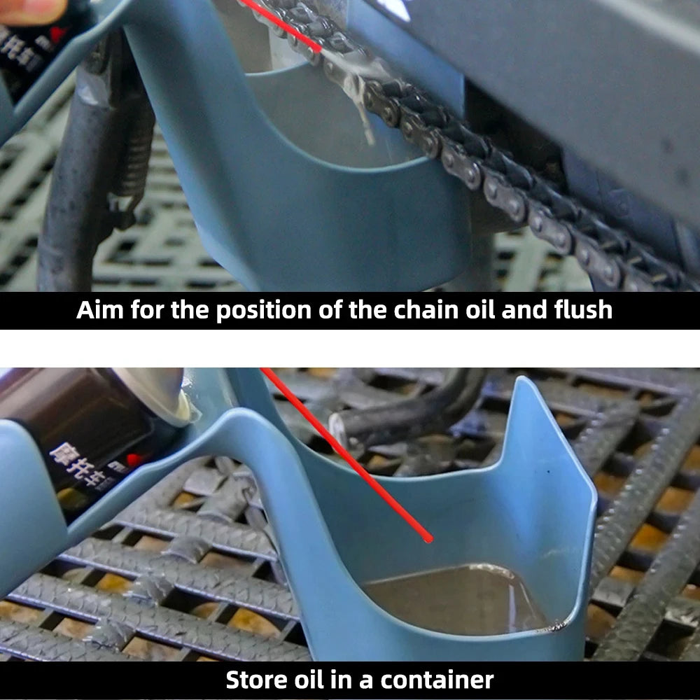 Motorcycle Bike Chain Oil Storage Tool  Agent Widely Used Chain Oil