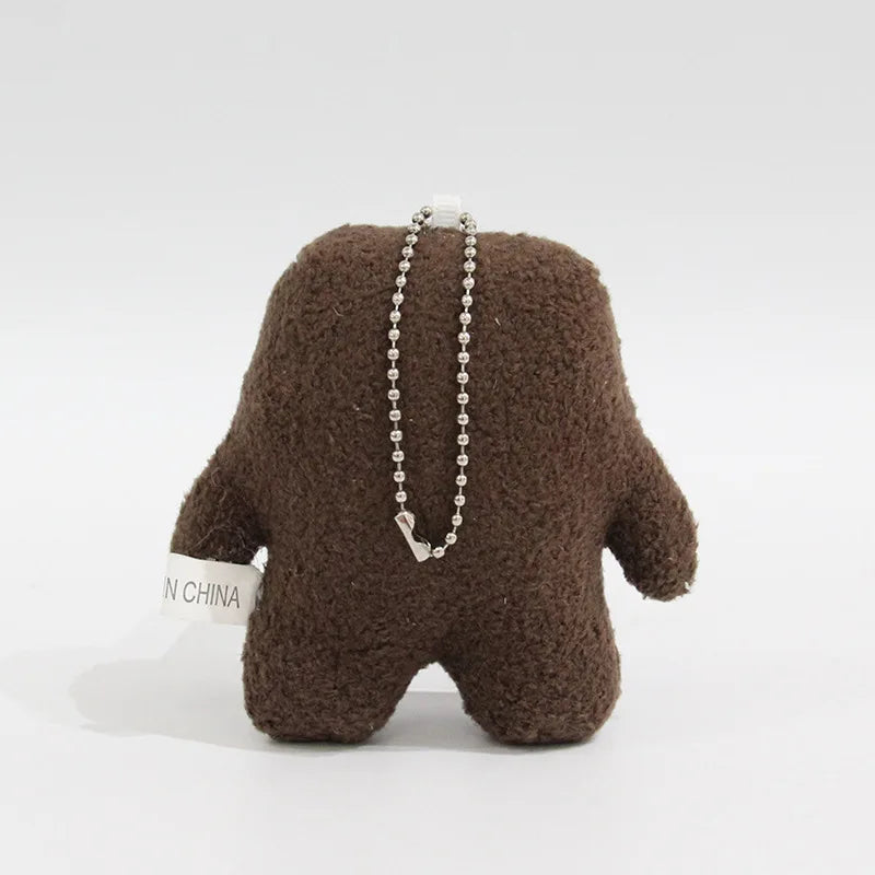 Kawaii Cute Domo Kun Plush Keychain Ball Chain Cartoon Anime Kawaii