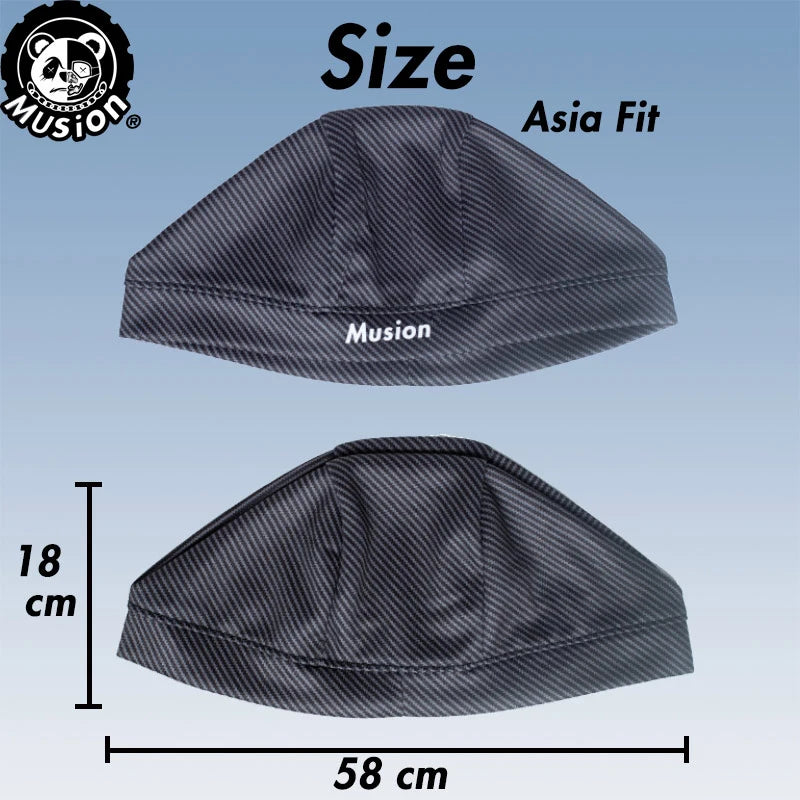 Musion Head Cover Original Design Motorcycle Helmet Inner Cap