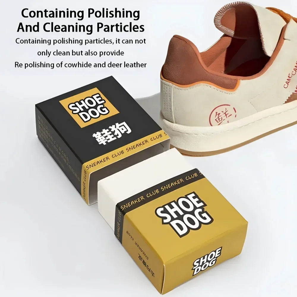 Portable shoe wiper, shoe shine, waterproof cleaning, suede leather