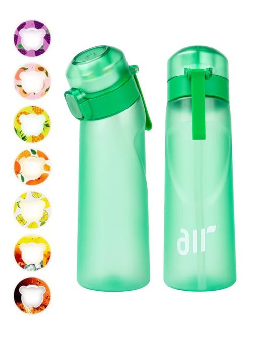1pc Air Water Bottle With 1pc Random Flavor Pods Portable Transparent