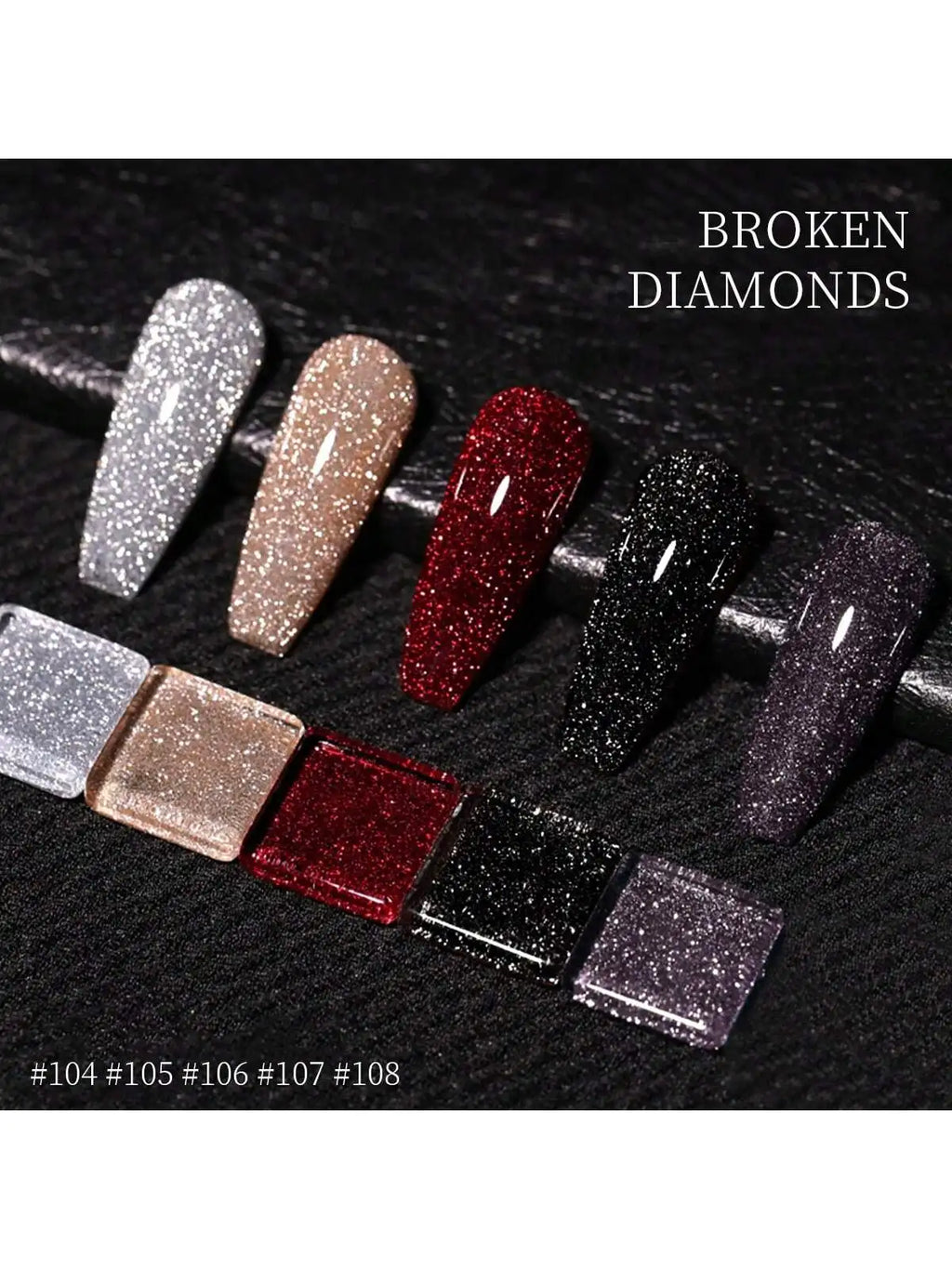 15ml Broken Diamond Halloween Christmas Nails Gel Nail Polish Adhesive