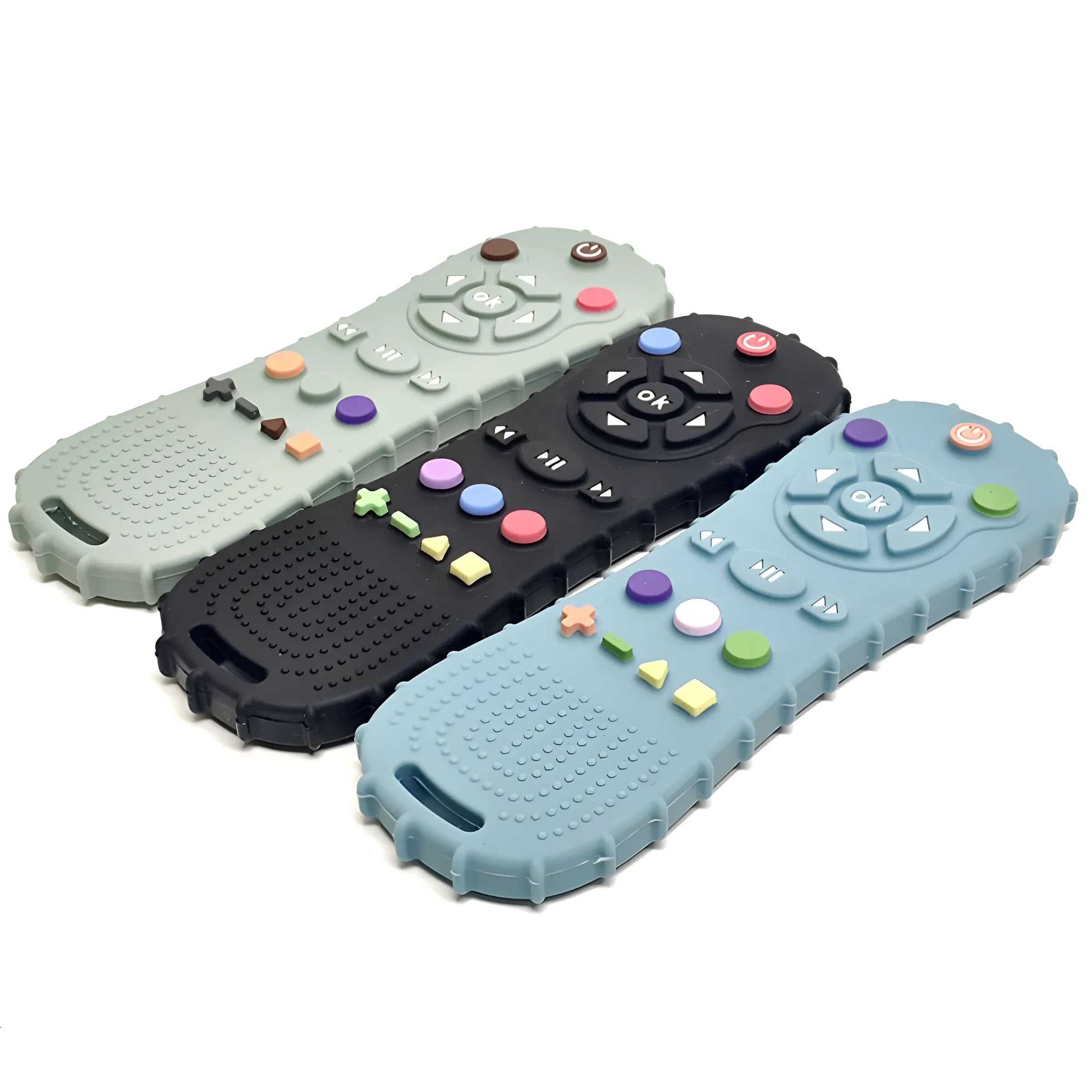 Baby Remote Control Teether Silicone Baby Anti-Eating Gloves Pacifier