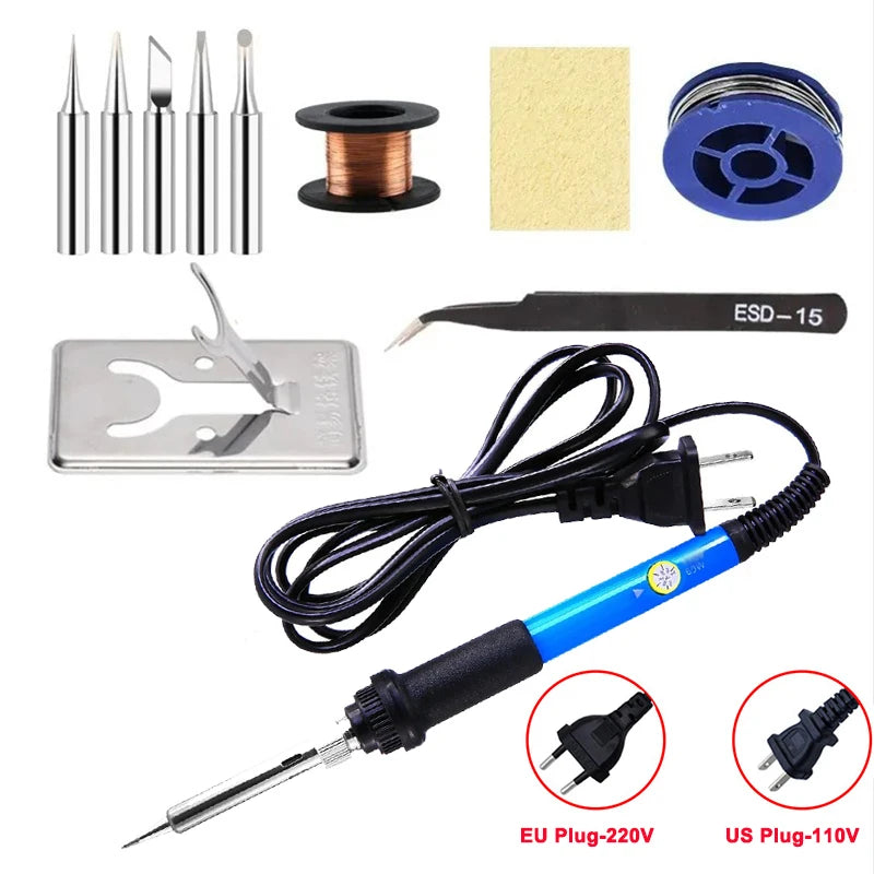 Adjustable Temperature Electric Soldering Iron 60W Electric Soldering
