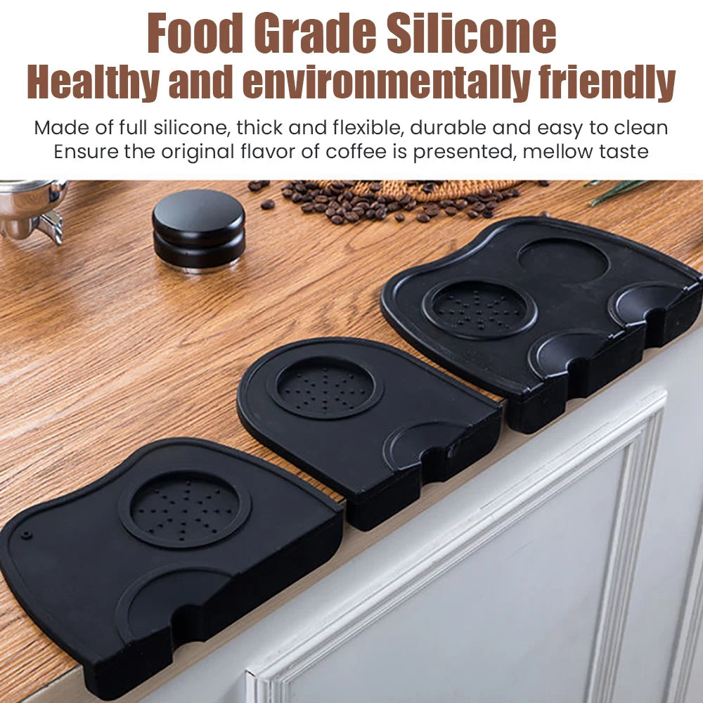 Coffee Powder Pad Corner Pad Non-slip Silicone Pad Filling Seat Coffee