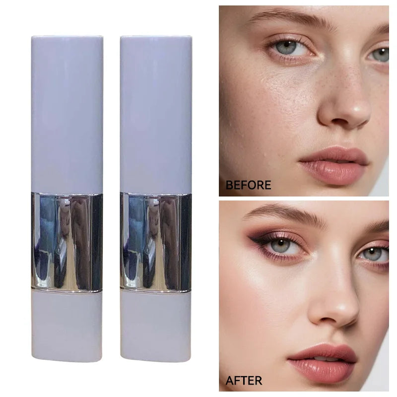 Lazy foundation stick, moisturizing and natural concealer makeup,matte