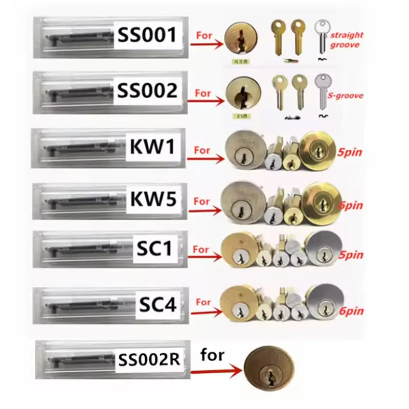 Stainless Steel Precision Tool SS001 Pro O-ring Pickup Kit Hook Tool