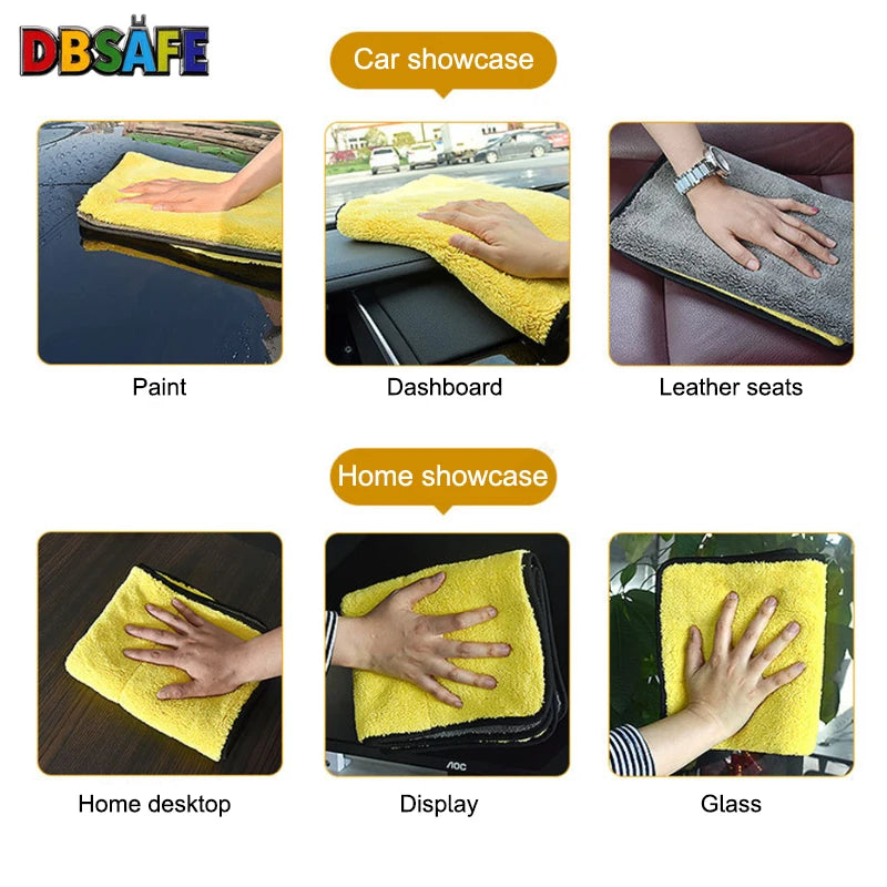 High-end Microfiber Towel Car Wash Towel Detailing Cleaning Cloth Car