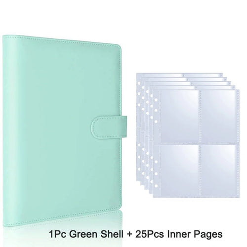 25pcs Page(4 Grids) Photo Card A5-Binder Kpop Photo Albums Idol Cards