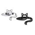 MIUSIE 2pcs Adjustable Knitting Crochet Loop Ring Knittied Yarn Guide