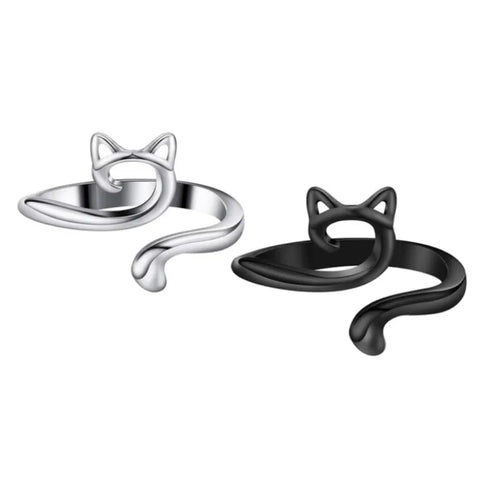 MIUSIE 2pcs Adjustable Knitting Crochet Loop Ring Knittied Yarn Guide
