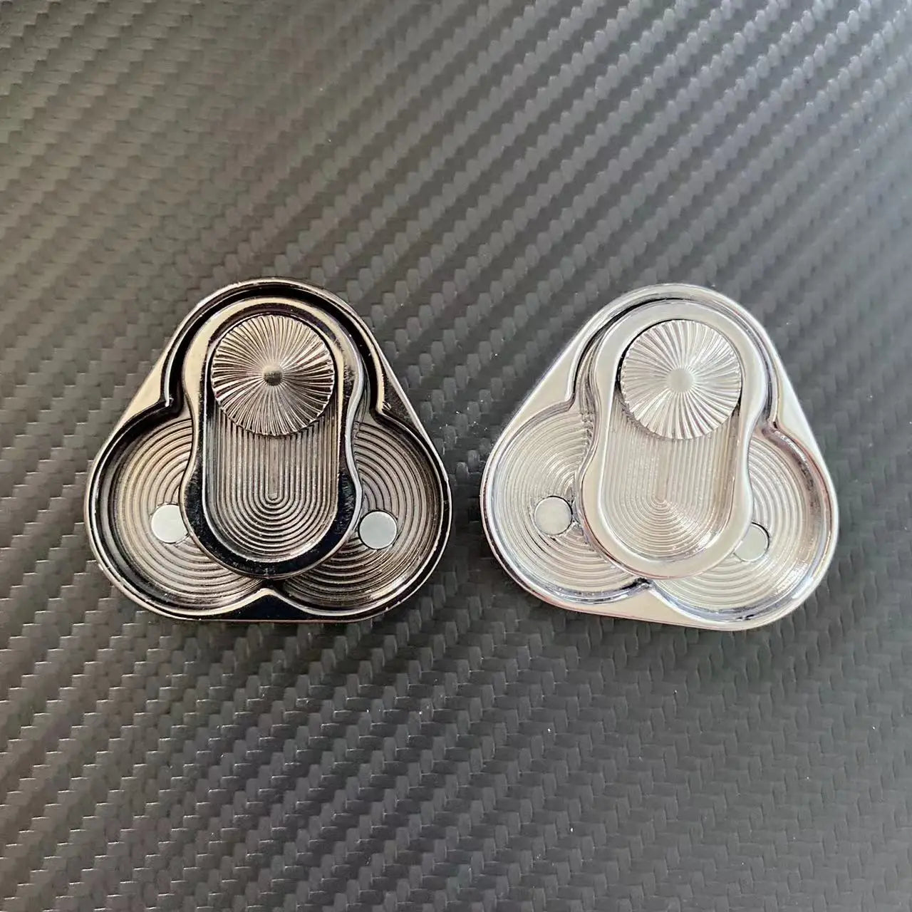 Triangle Magnetic Fidget Slider for Adults EDC Metal Fidget Toy Hand