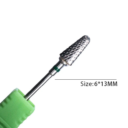 1pc Carbide Tungsten Nail Drill Bit Rotate Burr Milling Nail Cutter