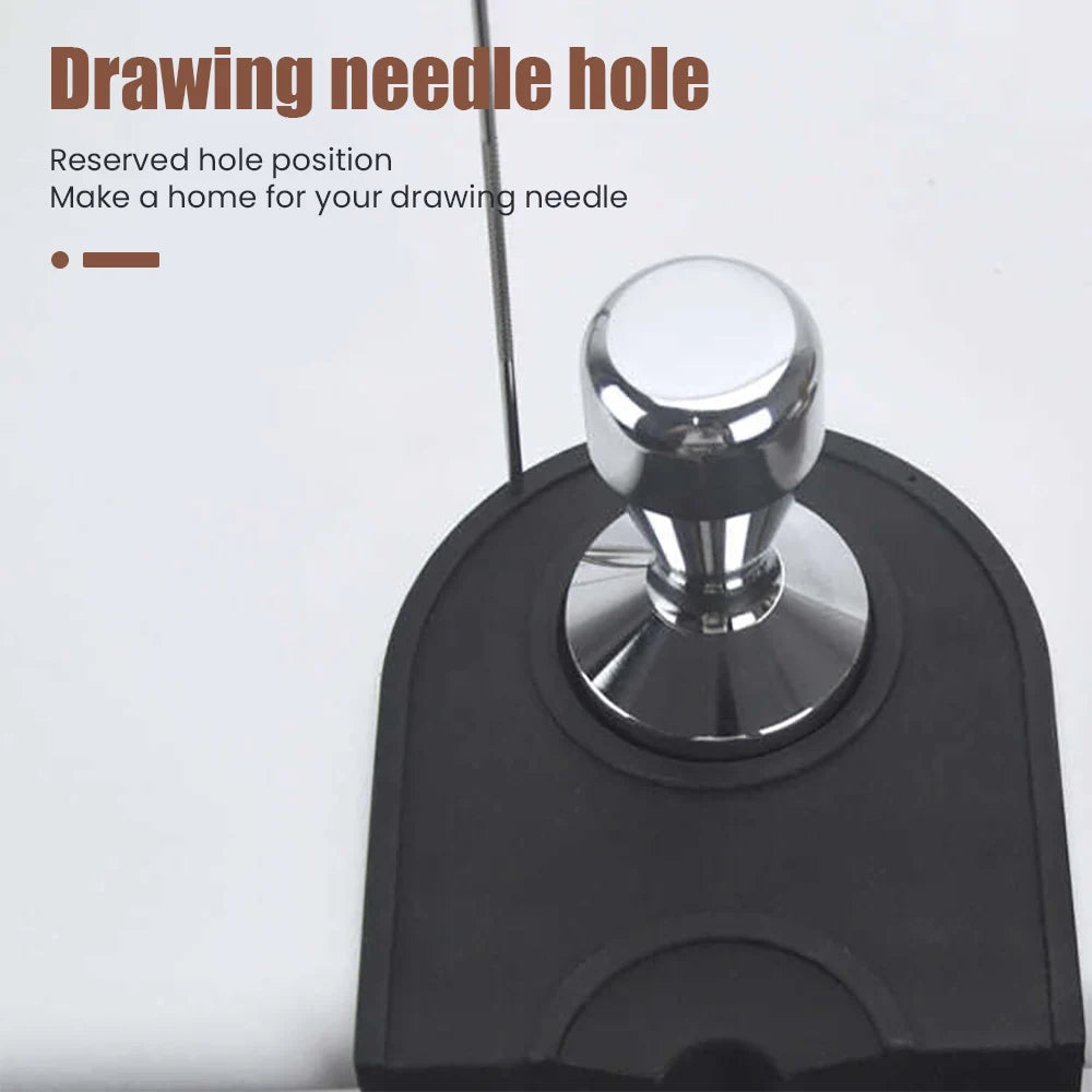 Coffee Powder Pad Corner Pad Non-slip Silicone Pad Filling Seat Coffee