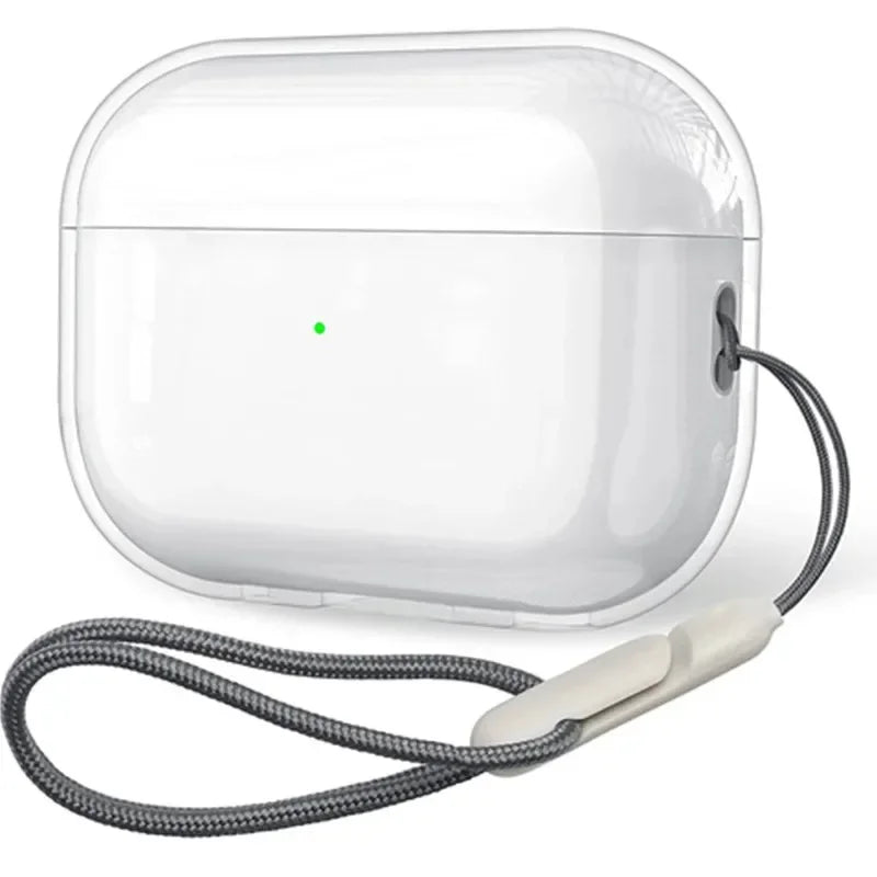 Clear Soft TPU Earphone Case for Airpods 4 3 2 1 Pro Pro2 Shockproof