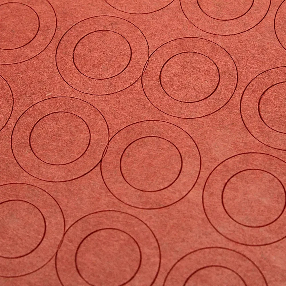 200pcs Battery Insulator Insulation Ring Adhesive Cardboard Paper