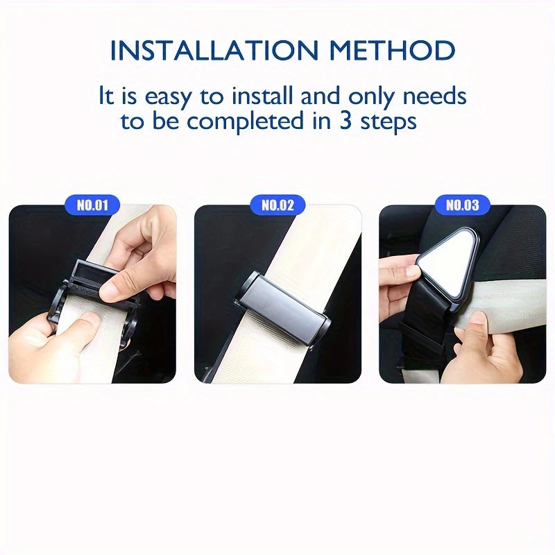 Car Child Safety Belt, Prevents Movement, Adjustable Fastener, Safe