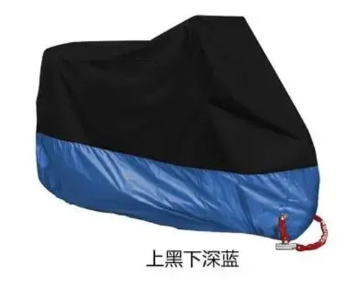 Motorcycle Cover Waterproof All Season Dustproof UV Protection 190T