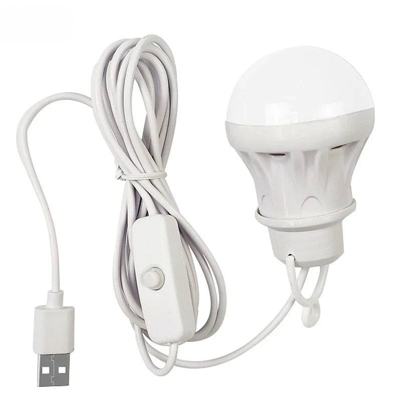 DC5V Led Lantern Camp Light Lamp Usb Emergency Bulb Hanging Tent Lamp