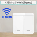 Wireless ON OFF Switch RF433 Module Remote Control Light Switch 1/2/3