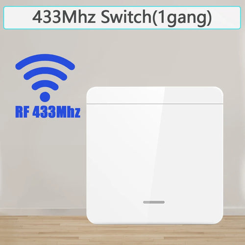 Wireless ON OFF Switch RF433 Module Remote Control Light Switch 1/2/3