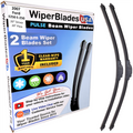 2007 Ford E250 E-250 Wiper Blades w/1yr Wear Warranty (Set of 2)
