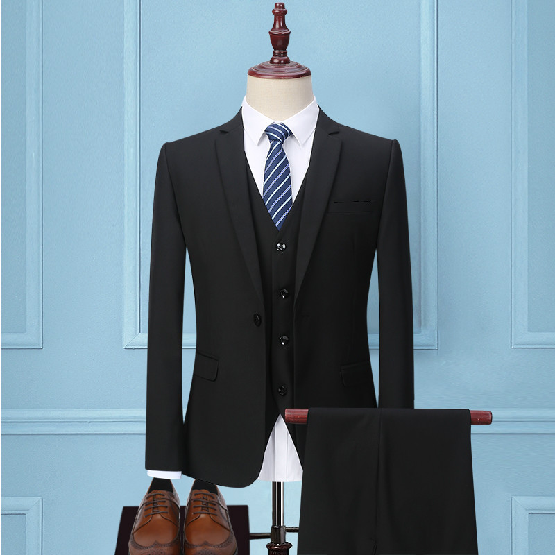 Veridien™ – Korean Slim Fit 3-Piece Suit