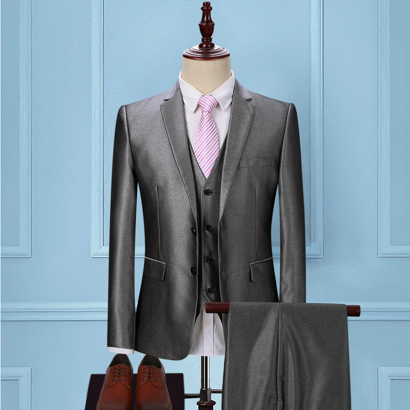 Veridien™ – Korean Slim Fit 3-Piece Suit
