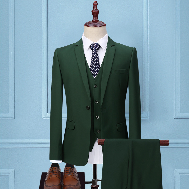 Veridien™ – Korean Slim Fit 3-Piece Suit