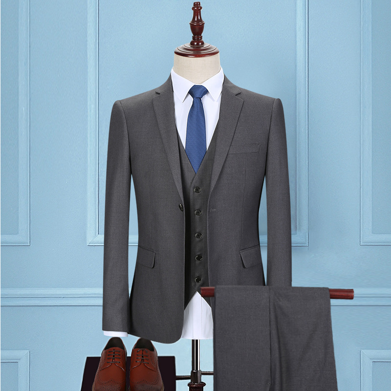 Veridien™ – Korean Slim Fit 3-Piece Suit