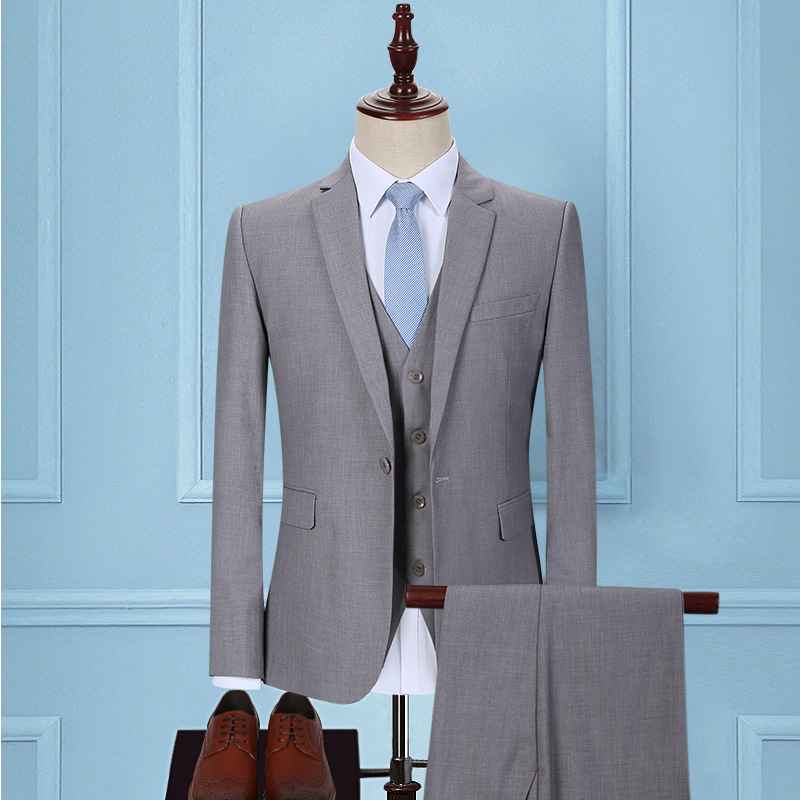 Veridien™ – Korean Slim Fit 3-Piece Suit