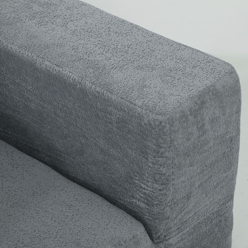 Modular Sectional Sofa, Boneless U-Shape Sectional Couch with 2
